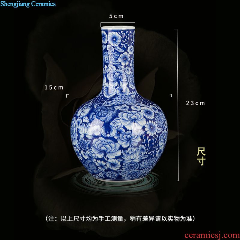 Jingdezhen ceramics pu 'er tea pot seal small POTS home tea box empty box and POTS
