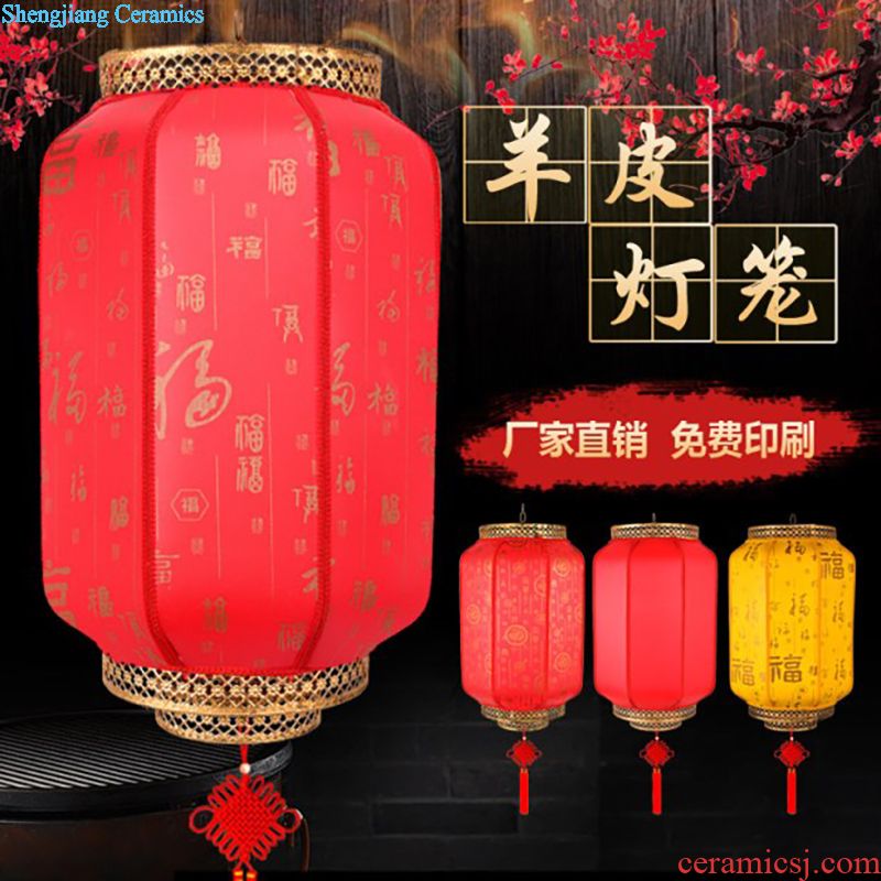 Jingdezhen ceramic bottle in 5 jins of home furnishing articles decoration seal jars bulk creative empty wine bottles of jars