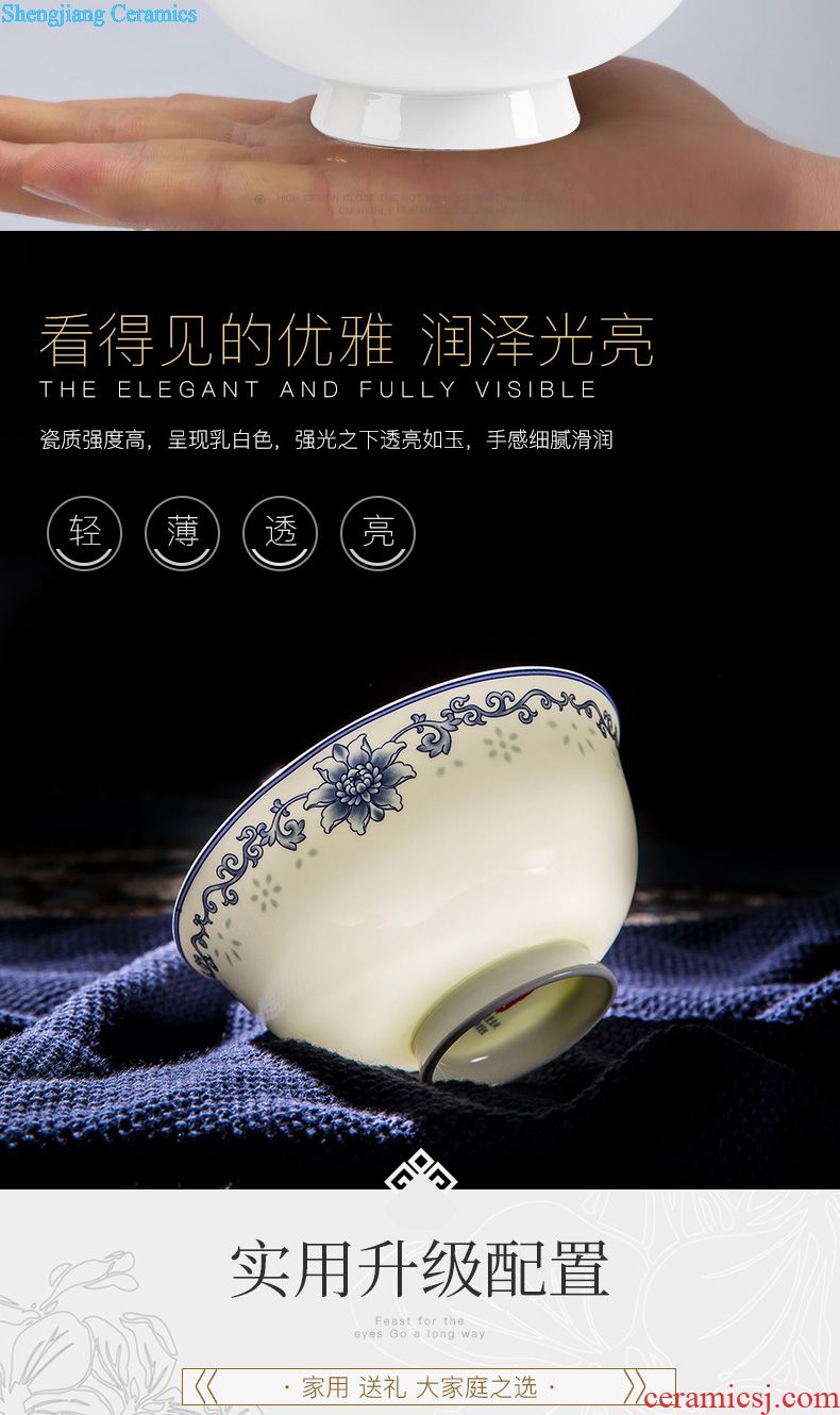 Persimmon persimmon persimmon tea pot of jingdezhen ceramic tea pot home for small caddy mini jar airtight jar