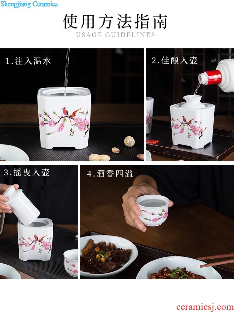Tin box wooden violet arenaceous caddy ceramic glass tea set small portable pu 'er tea gift box sealed storage POTS