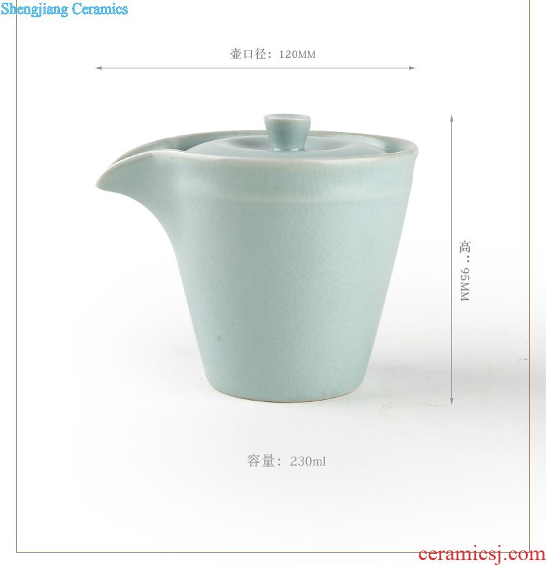 Three frequently hall jingdezhen ceramic sample tea cup your kiln cups piece can raise kung fu tea cup S44005 small round drum