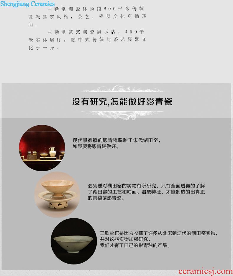 The three regular soda glazed pottery pot of jingdezhen kung fu tea set to burn pot of boiling pot to girder slicing can raise S28026