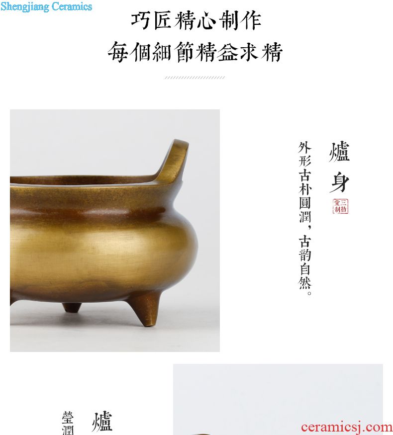 Three frequently hall your kiln tureen Only three cups of jingdezhen ceramic kung fu tea tea ware worship bowl S14001