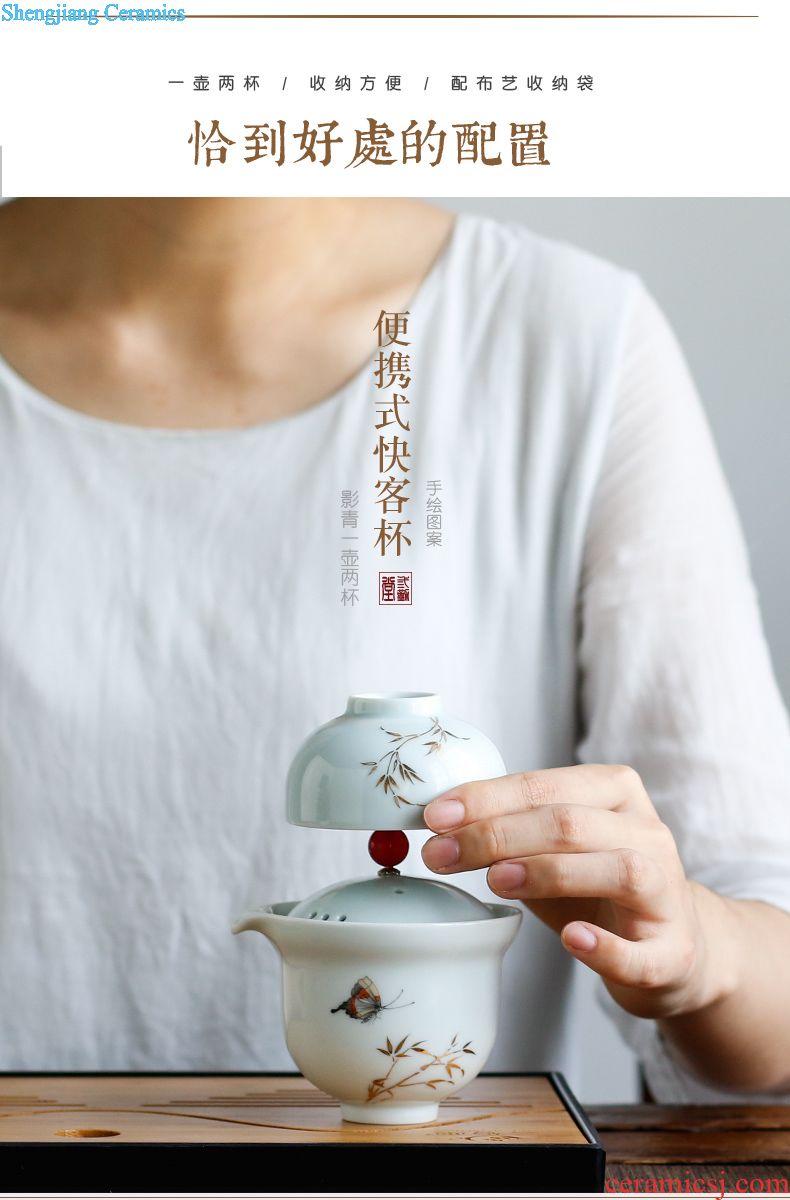 The three frequently your kiln fair mug Jingdezhen ceramic tea sets and tea is tea cup manual start points S34002 sea