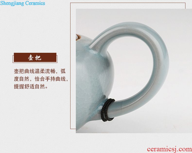 Three frequently hall your kiln cups Jingdezhen S44025 kung fu tea master cup single cup sample tea cup of black tea cup