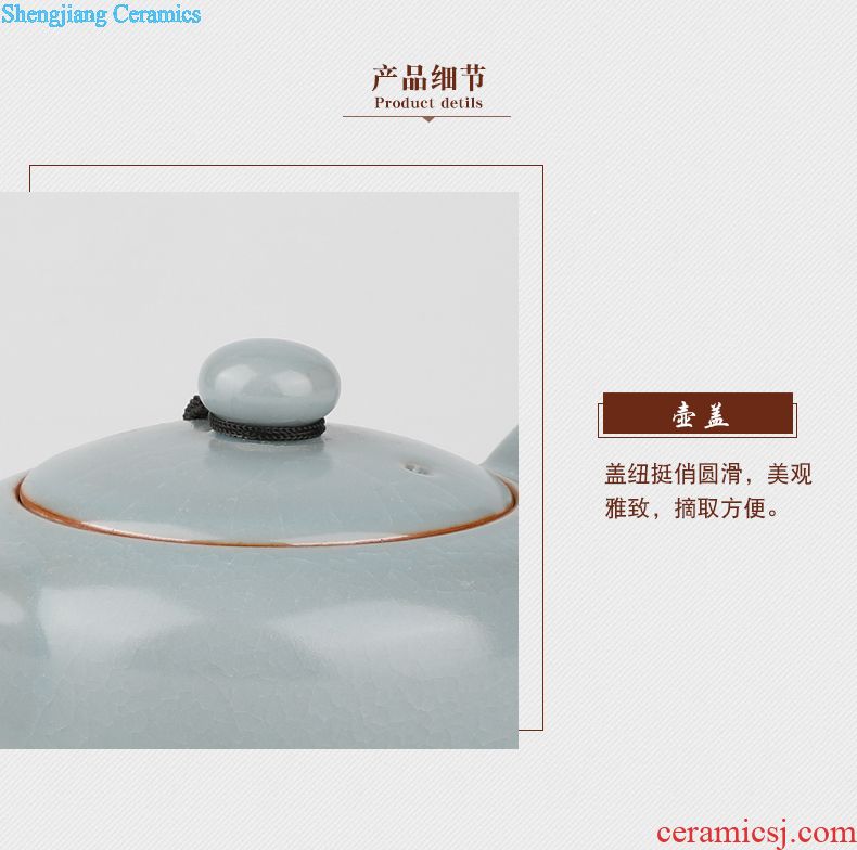 Three frequently hall your kiln cups Jingdezhen S44025 kung fu tea master cup single cup sample tea cup of black tea cup