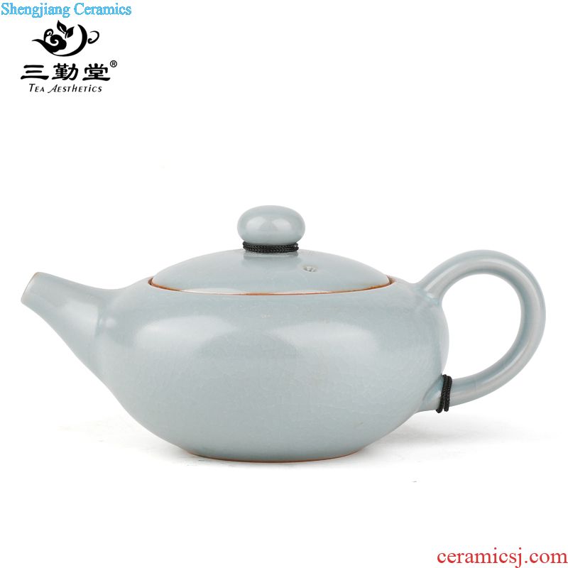 Three frequently hall your kiln cups Jingdezhen S44025 kung fu tea master cup single cup sample tea cup of black tea cup