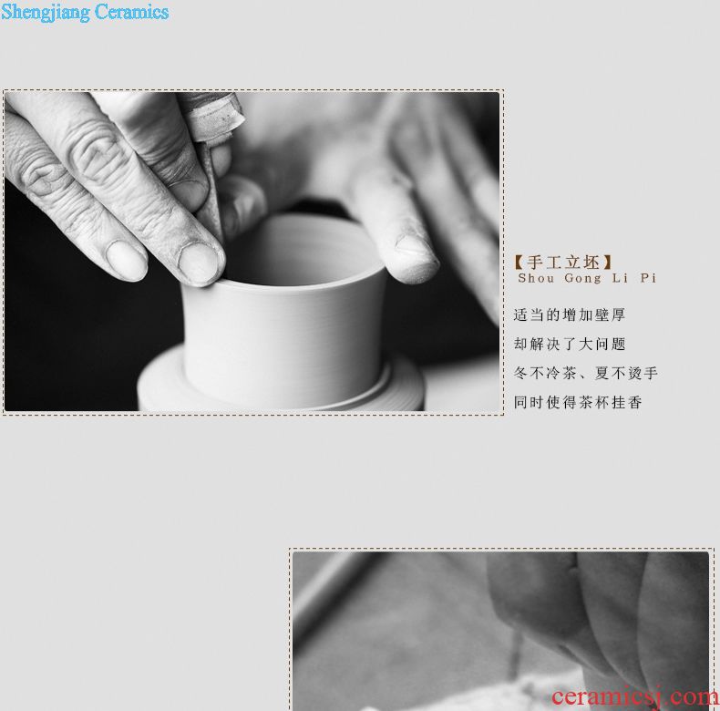 The three frequently kung fu jingdezhen ceramic cups manual hand-painted blue and white porcelain tea set small single cup S43010 sample tea cup