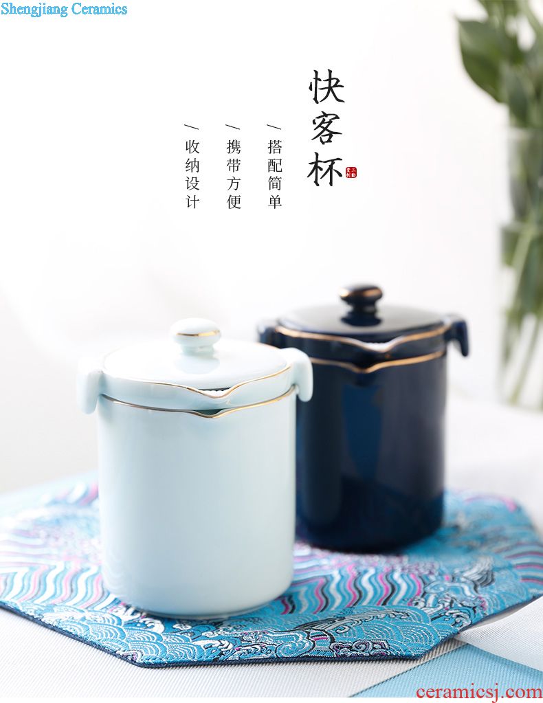 Three frequently hall master cup small jade porcelain of jingdezhen ceramic cups kung fu tea set personal best tea cup