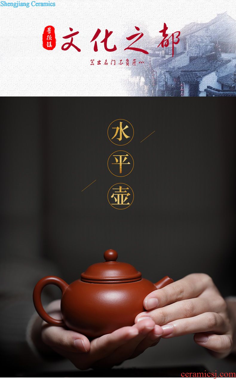 The three frequently little penguin tea set of a complete set of jingdezhen ceramic kung fu tea tray suit ST1017 portable travel