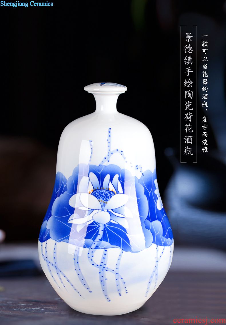Bubble wine jars with leading jingdezhen ceramic jar 203050 jins waxberry wine bottle seal it jugs