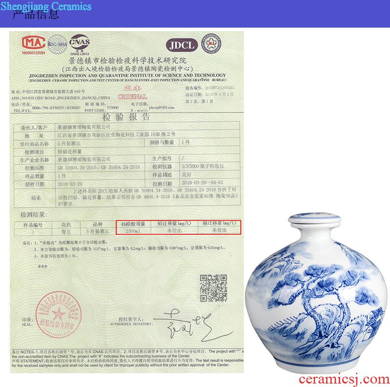 Bubble wine jars with leading jingdezhen ceramic jar 203050 jins waxberry wine bottle seal it jugs