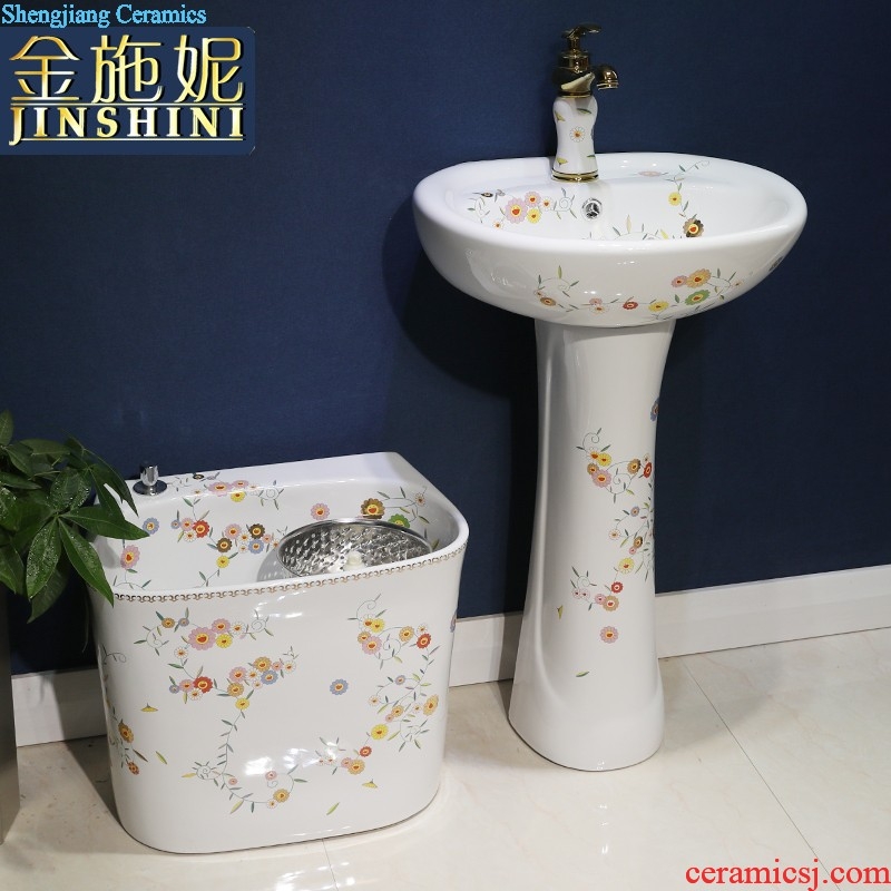 Gold cellnique Siamese toilet implement mute odor-proof wei yu household ceramic water saving toilet implement