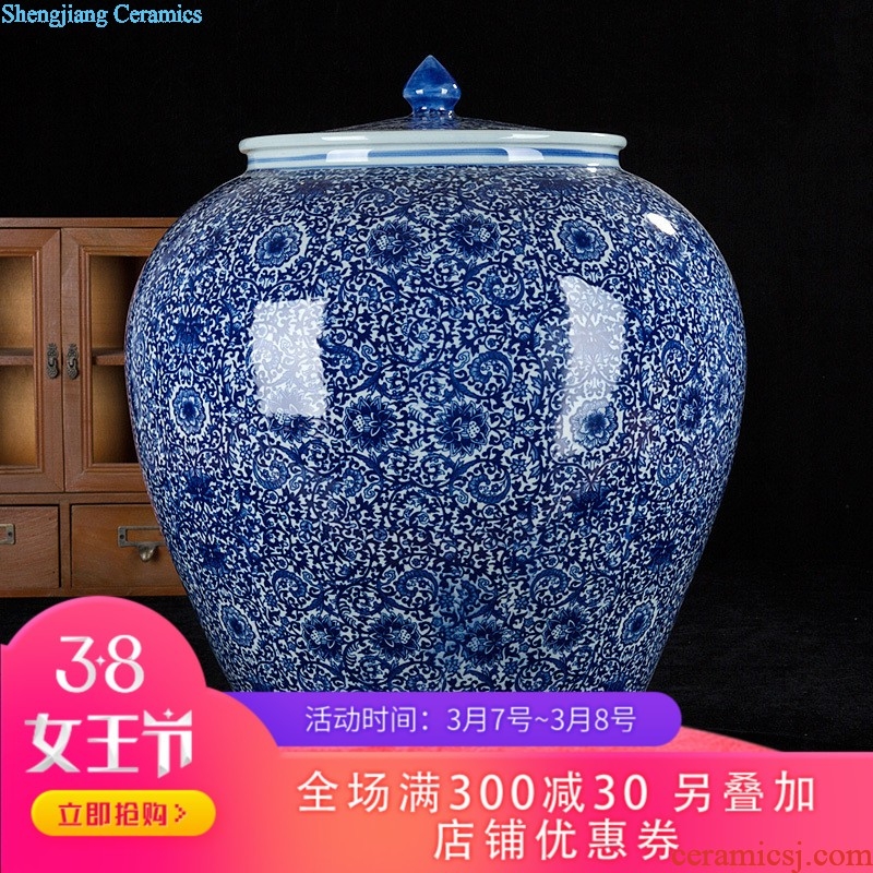 Sitting room be born 274 jingdezhen ceramics vase contemporary and contracted household adornment handicraft decoration furnishing articles