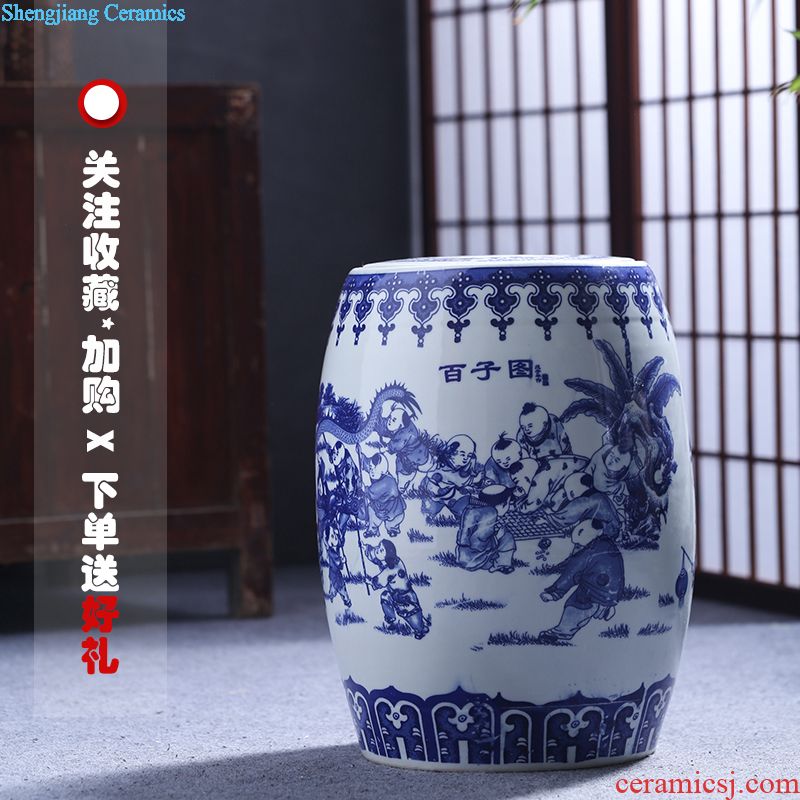 Jingdezhen ceramic porcelain bottle home 1 catty empty wine bottle liquor sealing decoration jars 2/3/5 jin wine