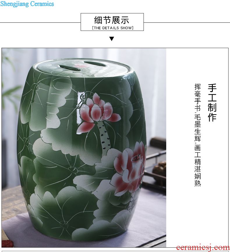 Jingdezhen ceramic porcelain bottle home 1 catty empty wine bottle liquor sealing decoration jars 2/3/5 jin wine