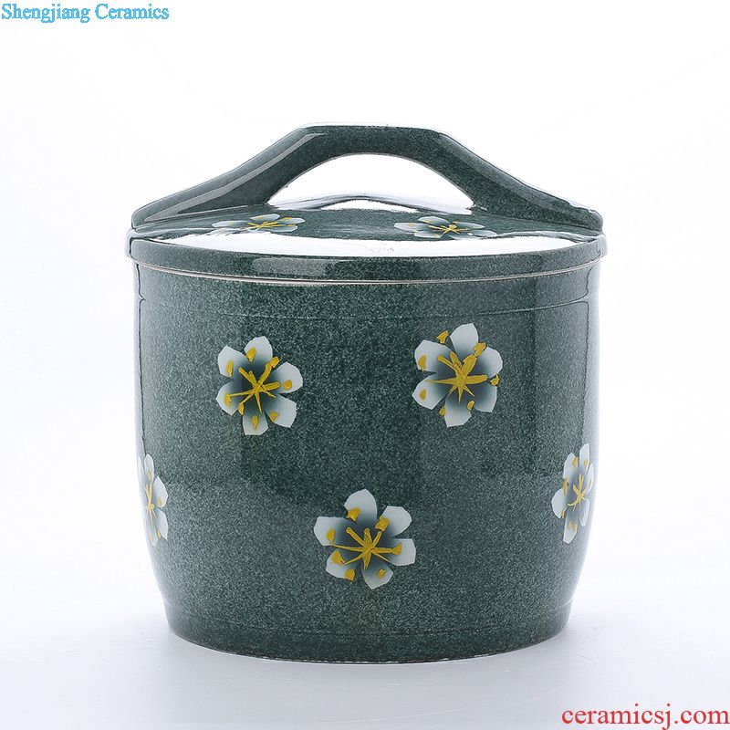 Pickle jar jingdezhen ceramic household small pickled pickles pickles seal storage tank sealing pickle jar