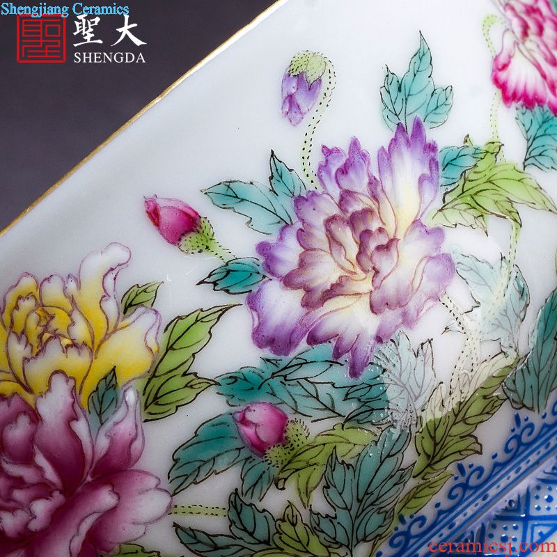 Santa teacups hand-painted ceramic kungfu jingdezhen blue and white longfeng grain tea master cup sample tea cup tea cup