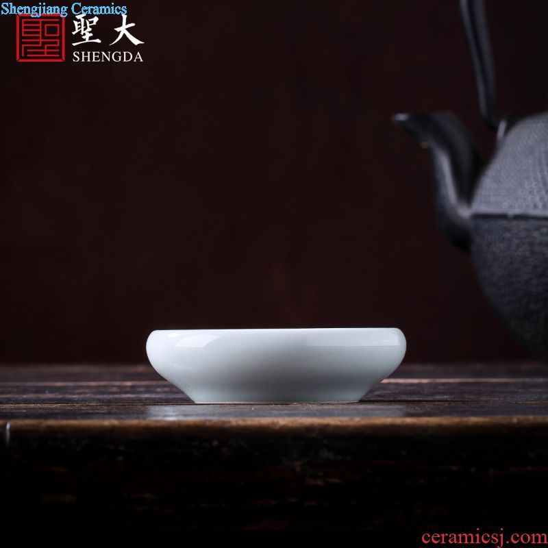 Holy big cup sample tea cup hand-painted ceramic kung fu new colour "winebibber figure" master cup jingdezhen tea cup