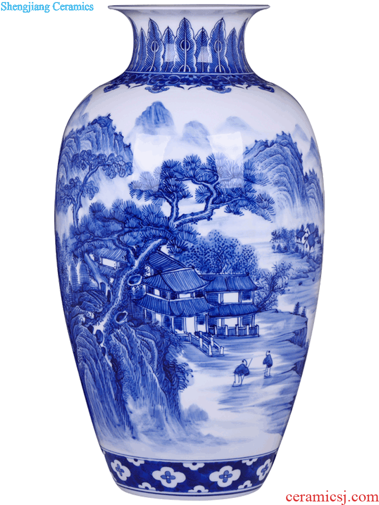 Jingdezhen ceramics archaize heavy pastel ears flower vases, table decorations garlic furnishing articles