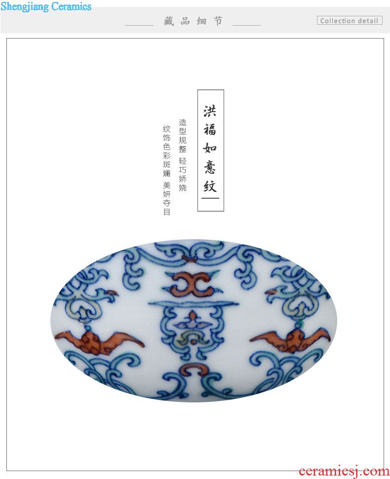 Jingdezhen hand-painted pastel noggin master cup single cup sample tea cup small kung fu tea set xi mei tip cup on