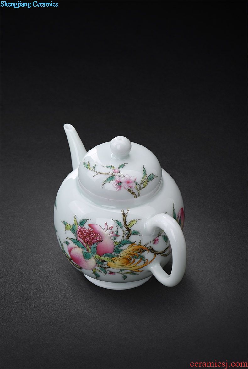 JingJun variable glaze kung fu tea cups Jingdezhen ceramic tea set master cup single cup individual small sample tea cup