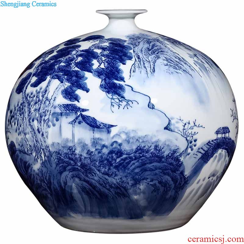 Jingdezhen ceramics porcelain stool teahouse tea house furnishing articles household adornment tea drum stool ornaments