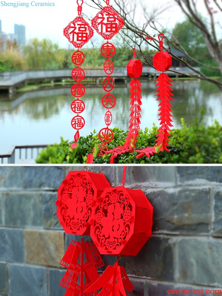 Chinese New Year New Year's day New Year's day New Year decoration arrangement pendant accessories shop market everyone spent sitting room adornment