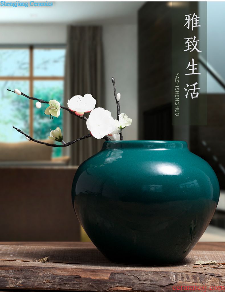 Jingdezhen ceramic new Chinese vase furnishing articles household act the role ofing is tasted the living room table decoration porcelain vase handicraft