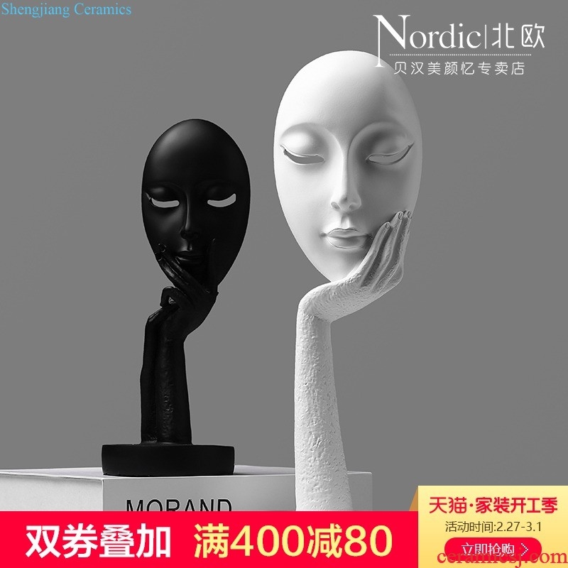 Nordic ins face vase furnishing articles home sitting room art flower arranging flowers exchanger with the ceramics decoration ideas contracted suit