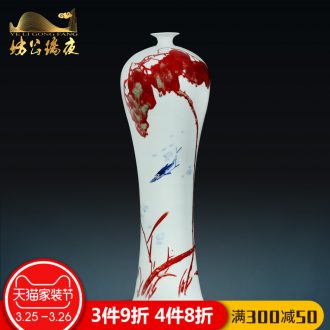 The jingdezhen ceramics furnishing articles vases, flower arranging motherland new Chinese style living room crafts household act the role ofing is tasted