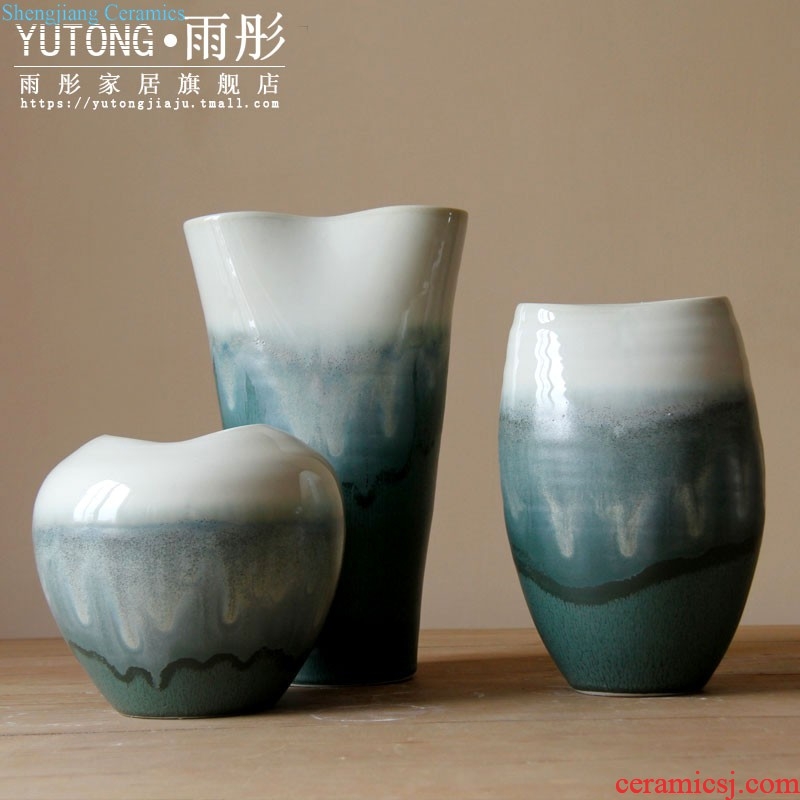 Rain tong home | jingdezhen ceramics craft celadon yuanyang place their new house home decoration decoration