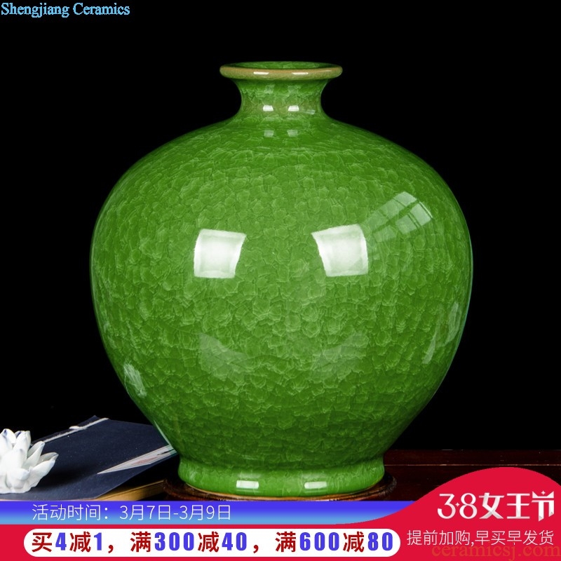 Insert large vases, pottery and porcelain of jingdezhen innovative new Chinese style of contemporary sitting room wine porch home decoration