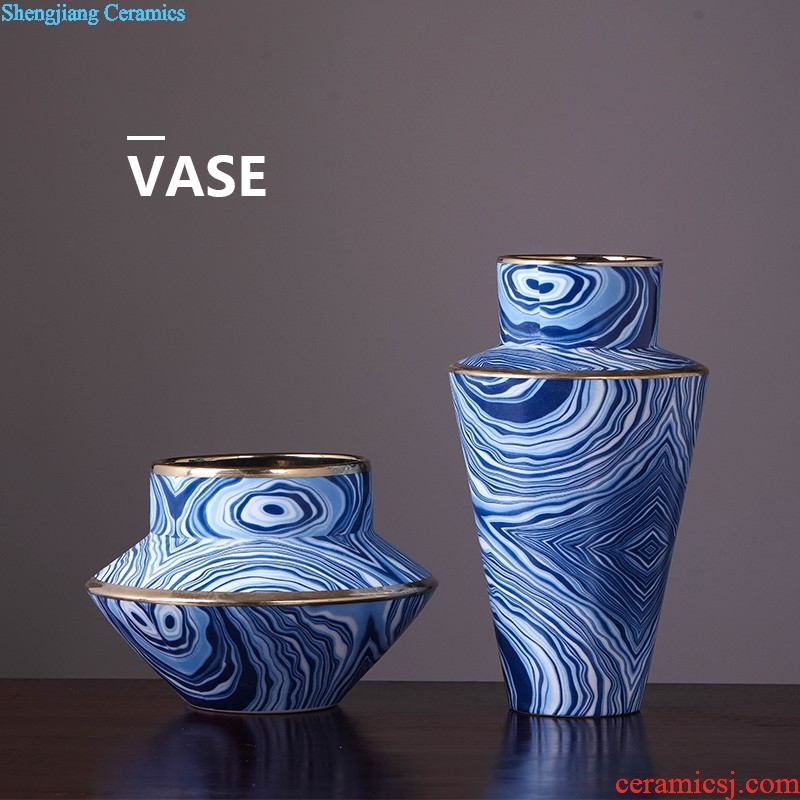 Jingdezhen ceramic vases, famous master hand draw Chinese porcelain wine sitting room adornment furnishing articles furnishing articles