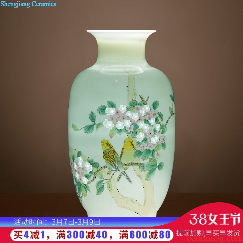 Jingdezhen ceramics of large vases, flower arranging the sitting room porch place large villa home decoration arts and crafts