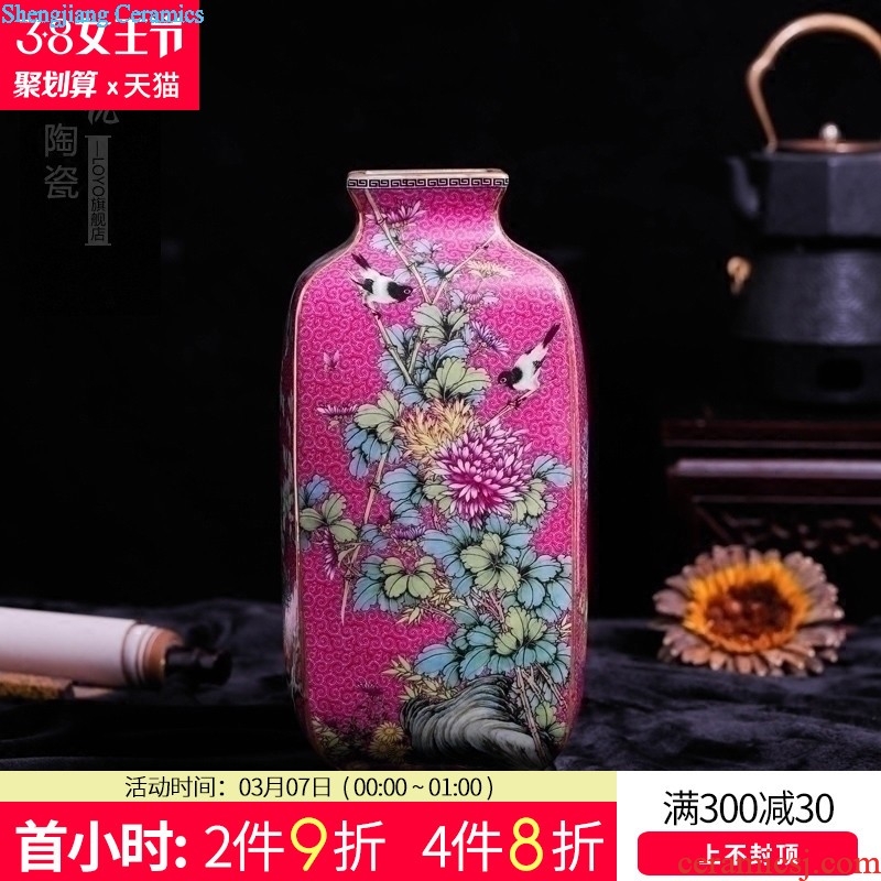 Jingdezhen ceramics hand-painted years more vases, flower arranging decorations furnishing articles household decoration decoration in the living room