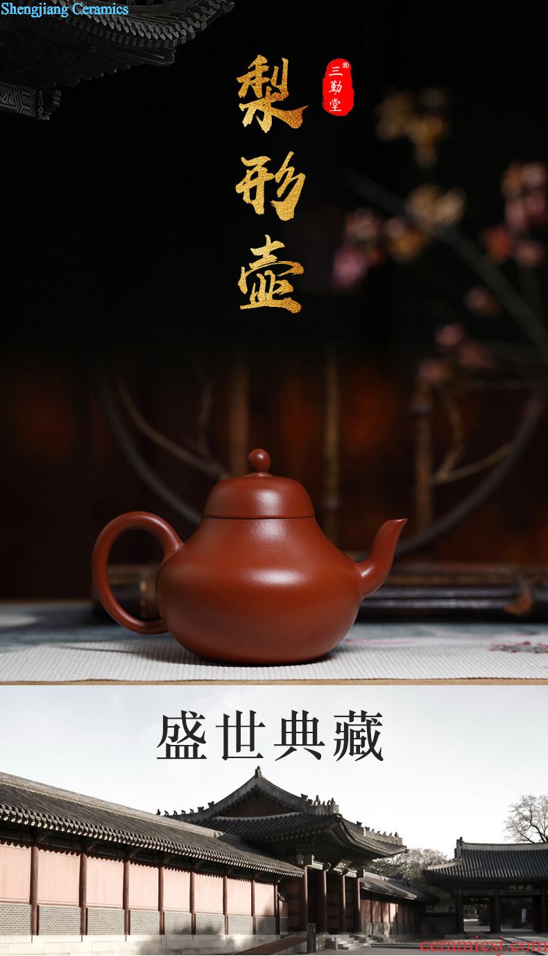 The three frequently little penguin tea set of a complete set of jingdezhen ceramic kung fu tea tray suit ST1017 portable travel