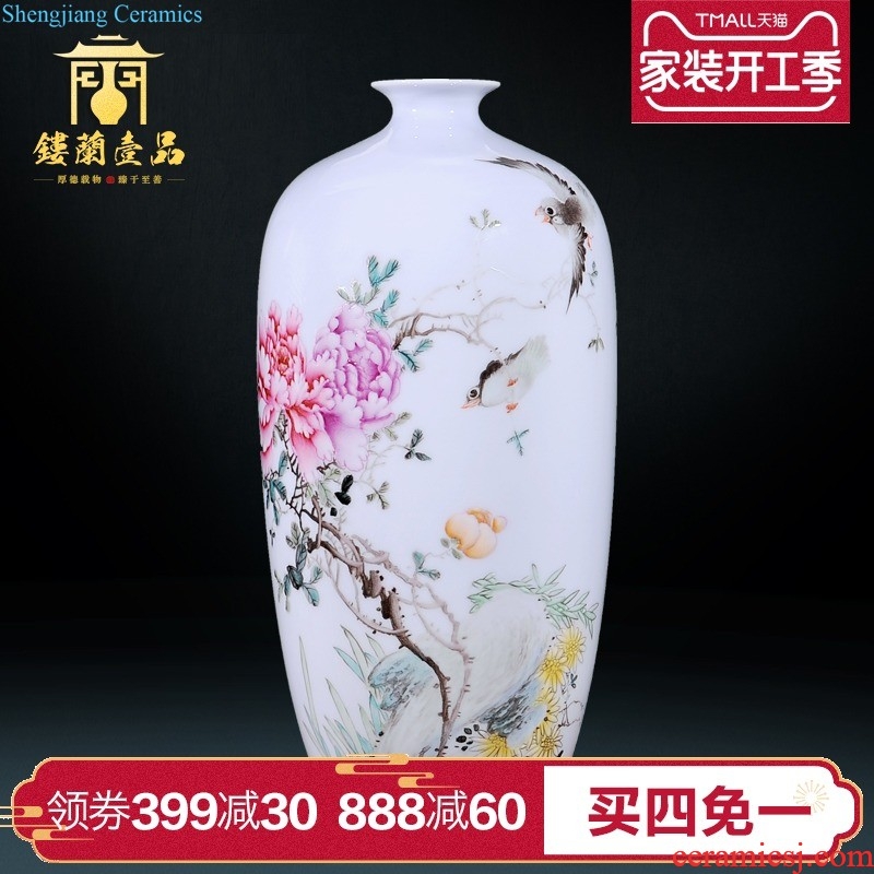 Antique porcelain of jingdezhen ceramics general tank storage tank home sitting room decoration crafts porcelain collection