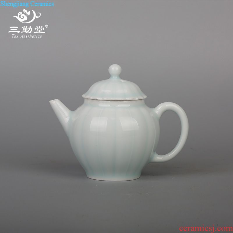 Three frequently hand-painted porcelain tea set Jingdezhen ceramic household gift S13005 tureen the whole trip