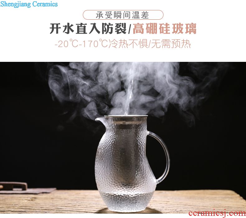 A complete set of kung fu tea set # three frequently Household shadow qing jingdezhen ceramic TZS026 tureen 6 cups