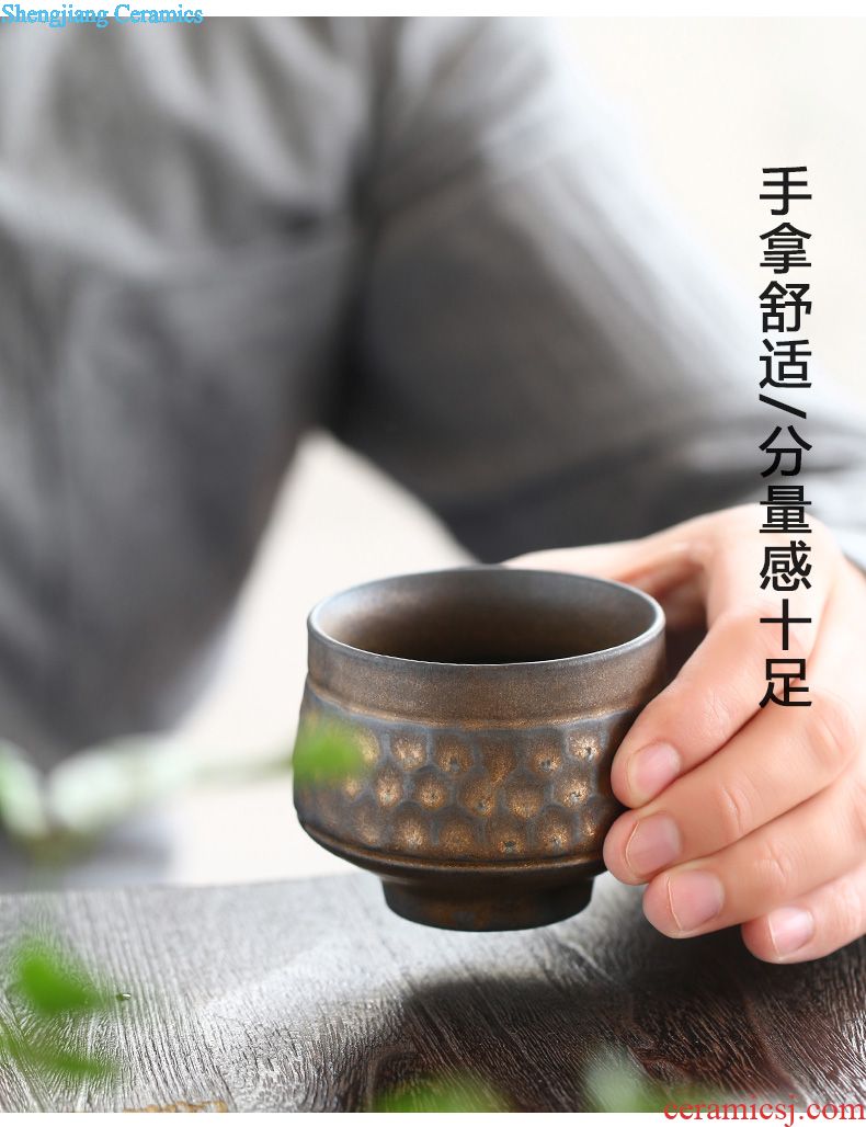 Drink to coarse pottery antique teapot to burn the pot of Japanese side lasts a kung fu tea set single pot pot of household ceramics