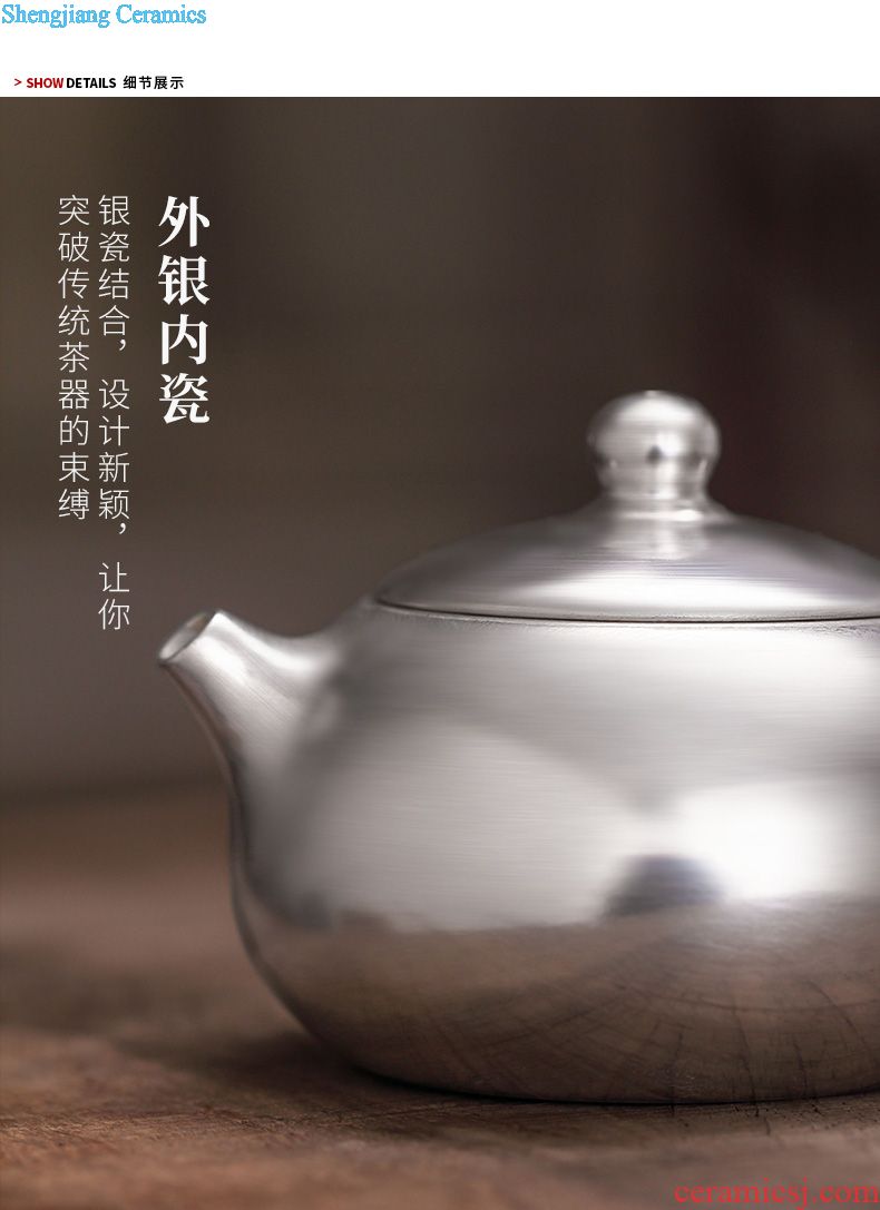 Drink to hand-painted blue and white porcelain teapot household ceramics filter tea sets tea ware large tea pot