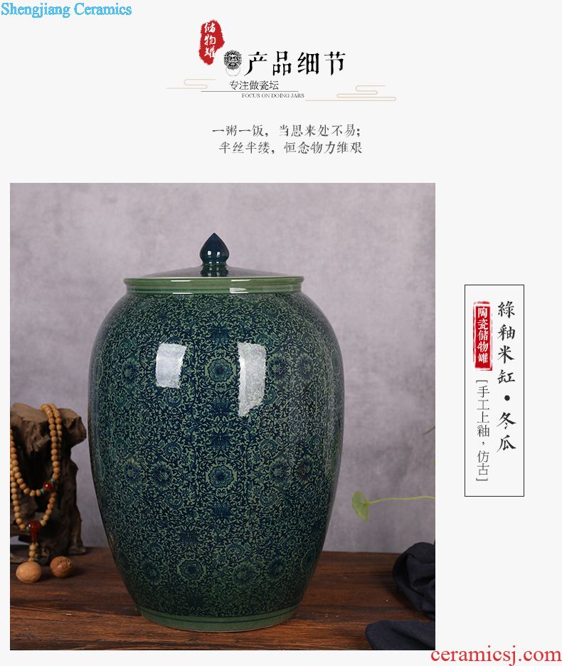 Jingdezhen ceramic wine liquor small yellow glass wine bottle suit home warm hip little gift