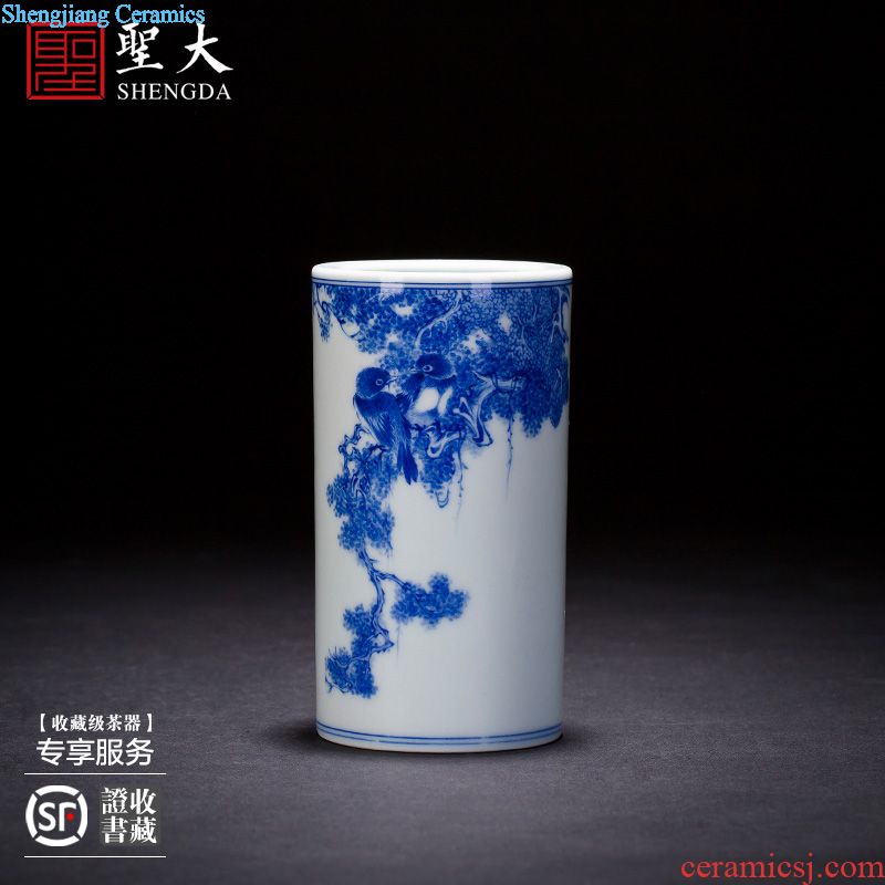 Santa teacups hand-painted porcelain ceramic kung fu yunlong FeiFeng lines all hand jingdezhen tea sample tea cup for cup