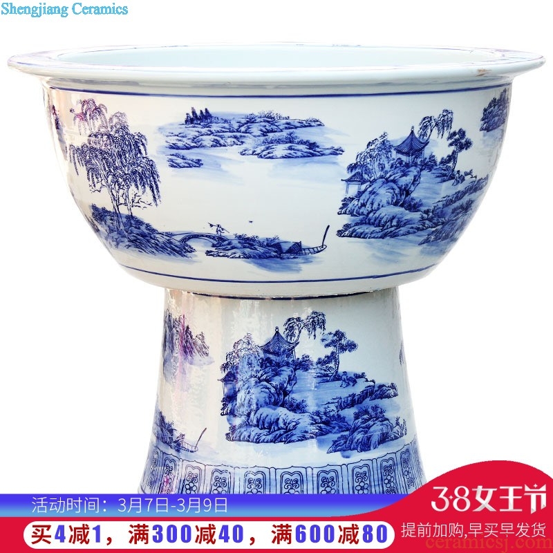 Jingdezhen ceramics powder enamel blooming flowers large vases, furnishing articles sitting room dining-room decorate wedding fc2