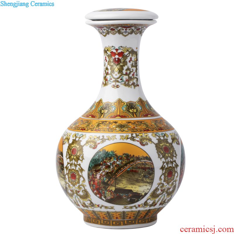 Jingdezhen ceramic bottle archaize earthenware jar of wine 1 catty 2 jins 3 jins 10 jins 5 jins of antique wine jars