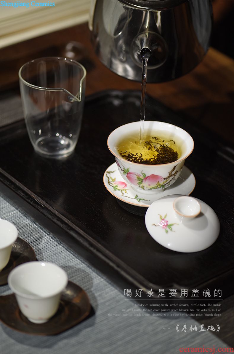 Jingdezhen guanyao masters cup small manual imitation song dynasty style typeface exposure of single cup kung fu tea tea cup your kiln cup