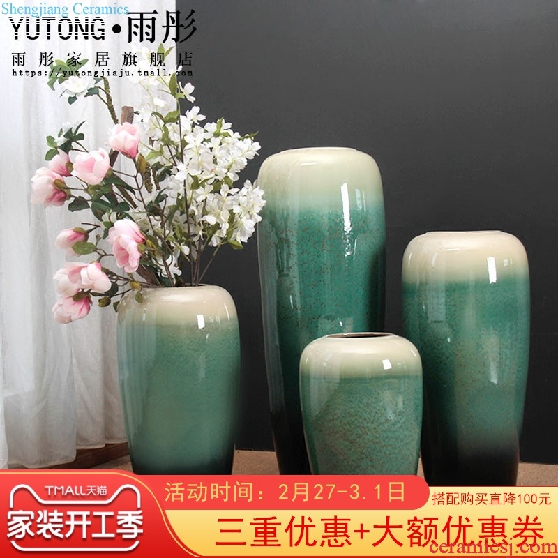 Jingdezhen ceramic gold-plated handmade ceramic stool in shoes stool household creative square stool six edge round adornment in shoes