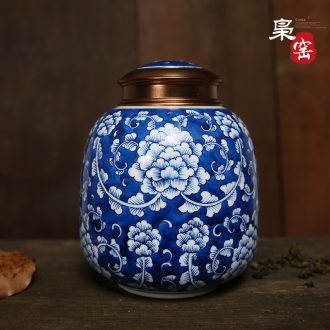 Owl kiln jingdezhen hand-painted teacup chenghua individual fights colorful tea cup handmade ceramic, bamboo lotus simple but elegant small cup