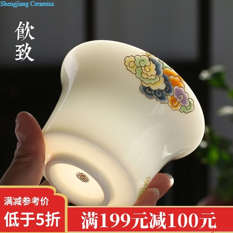 Drink to Jingdezhen secret glaze ceramic bowl of salad bowl noodle soup bowl jobs fine pottery Japanese cuisine tableware feeder
